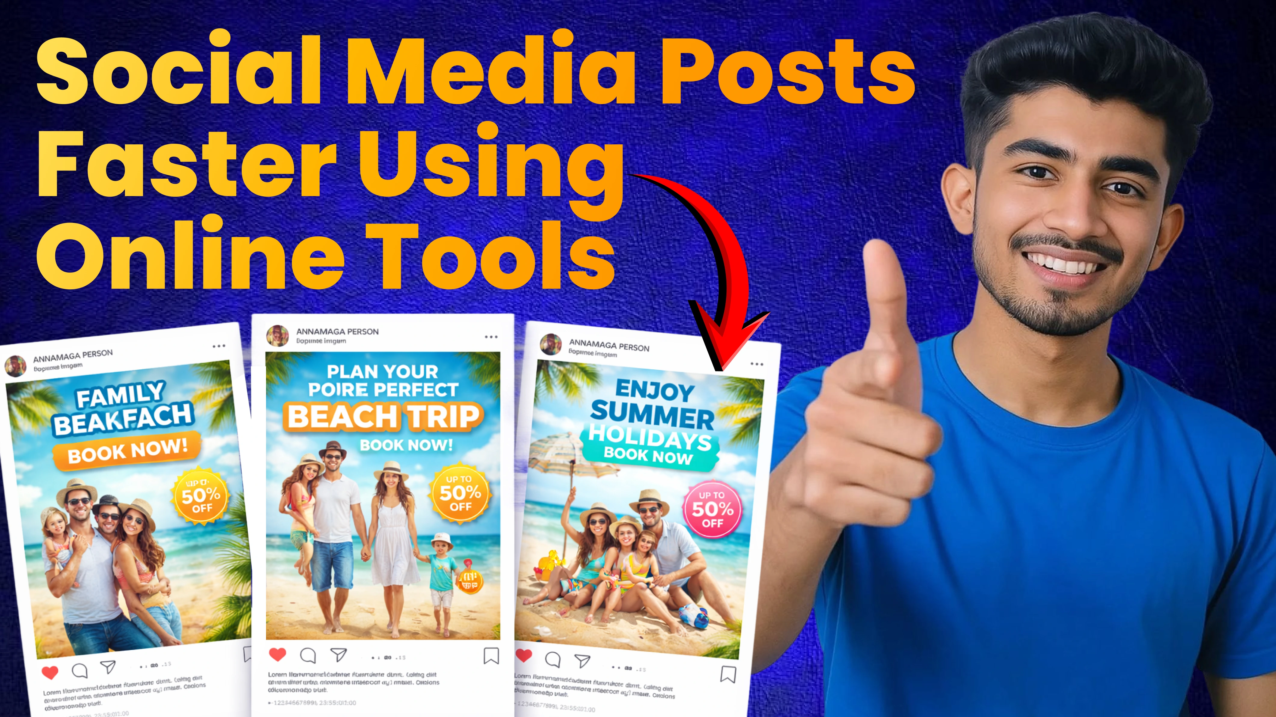 Social media posts
